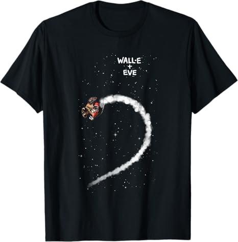 WALLE EVE Left Half Heart Couple TShirt Size S 4XL Gift For Friends S