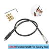 New 1 Set 108cm Flexible Extension Shaft Rotary Grinder Tool Cable Electric Grinding Flexible Shaft Engraving Accessories