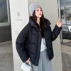 Winter new short down cotton-padded clothes, small warm cotton-padded clothes, cotton-padded jackets, fashionable thickened hooded jackets.