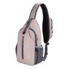 Men'S Outdoor Breast Bag Fashion Men'S Shoulder Bag Trendy Casual Outdoor Bag Wear-Resistant Scratch-Proof Waterproof Breast Bag