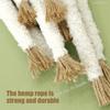 Cat Teaser Training Toy Kitty Teething Toy Scallion-shaped Cat Chew Toy for Teething Relief Training Soft Felt Pet for Kitty