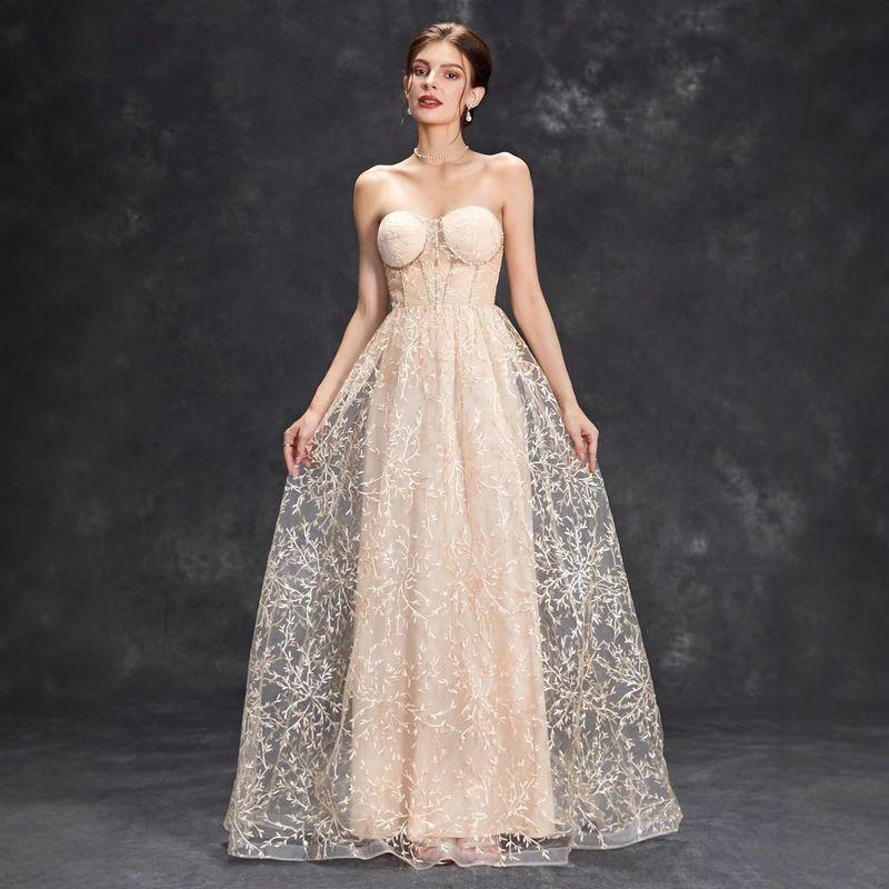 Formal Dress Long dress Slim fit Slimming Immortal Evening dress Wedding Party Dress Evening Gown