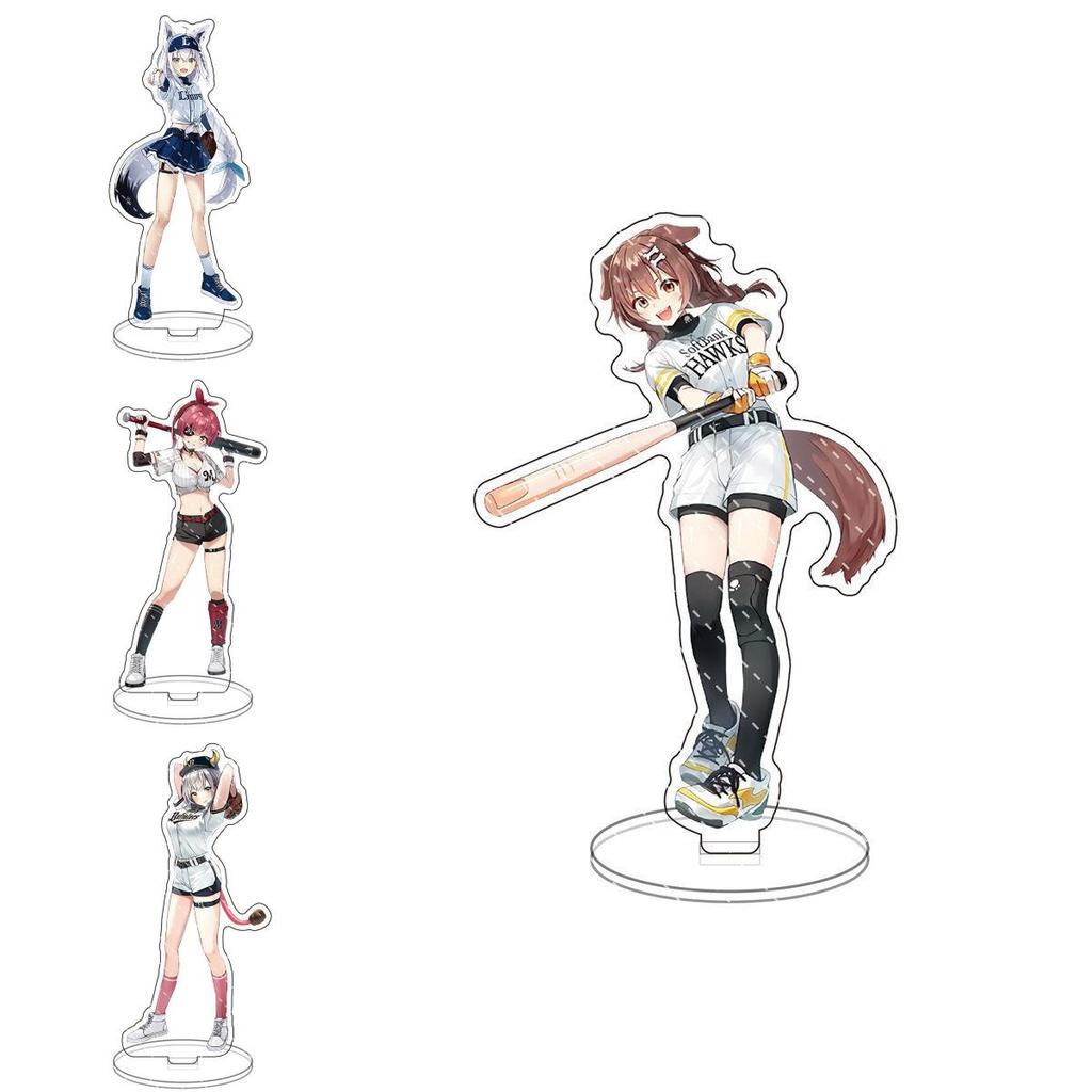 Adorable Hololive Acrylic Stand Figure Collectible Including Aqua Akai Shirakami Pekora Natsuiro Inugami Sakura