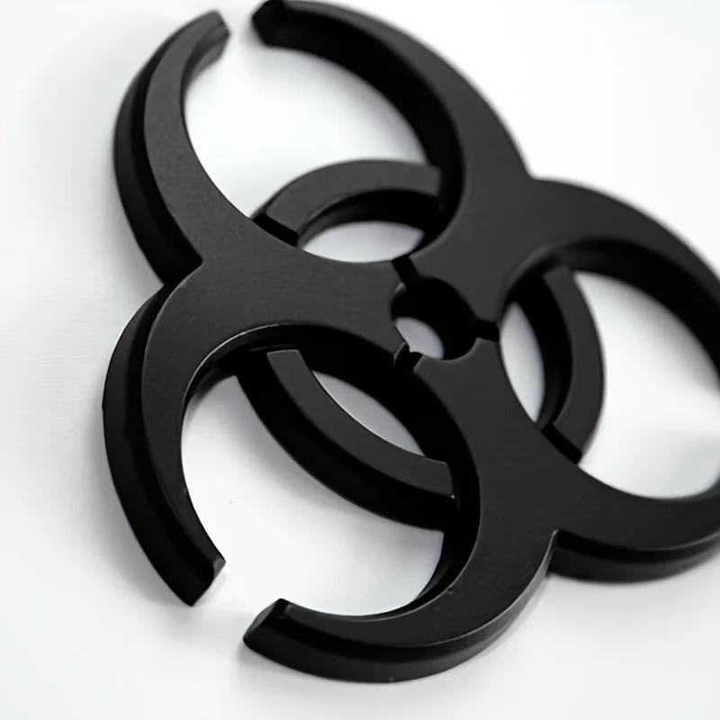 1pc Umbrella Emblem, Metal Car Decal (Stylish & Protective), Custom Vehicle Badge, Automotive Exterior Accessory