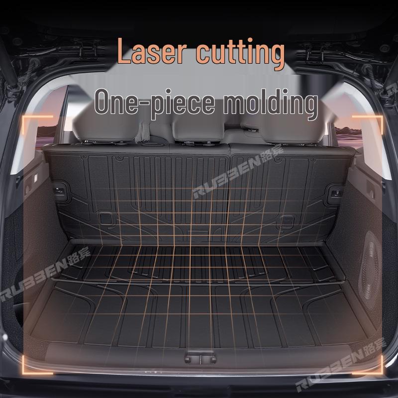 XPeng P7 TPE Trunk Mat: Waterproof, Semi-Enclosed Tail Box Mat for 26 Models, Interior Modification