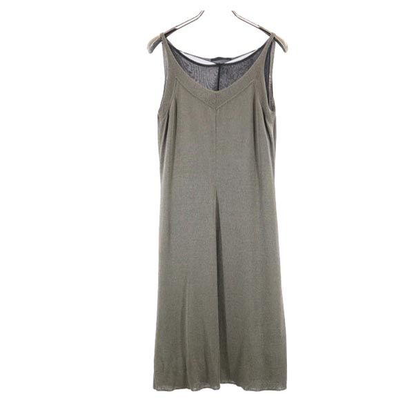 ANTEPRIMA No sleeve one piece M Brown Women Used