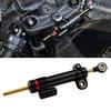 Motorcycle Steering Damper With Adjustable Shock Absorption Lightweight Aluminum Construction Fit For Precise Handling