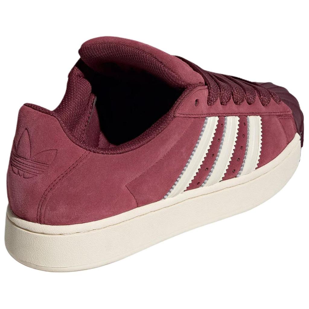 adidas Originals Superstar 2 Bequeme Klassische Sneaker Damen Sneaker Dunkelrot Creme KI3563