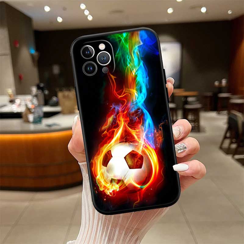 NH26 Football Soccer Phone Case for OPPO A40 A60 A80 A15 A16 A16K A12 A17 A17K A54 A54S A53 A53S A55 A56 A57 A98 F23