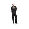 adidas Logo Originals Cor Sólida Moda Versátil Esporte Casual Calças Unissex Calças Preto JX2816