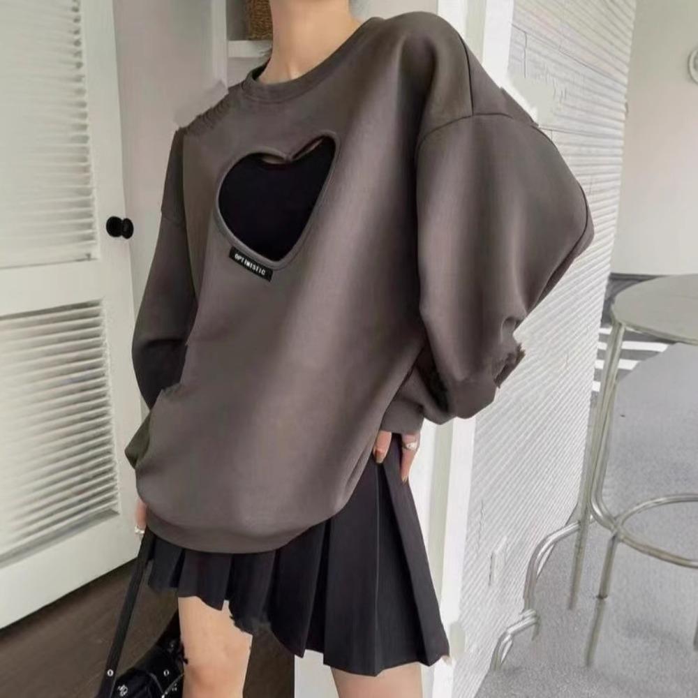 Women's Autumn and Winter Bat Sleeve Sweatshirt Loose Tops Ladies Sweatshirt  Casual Tops
