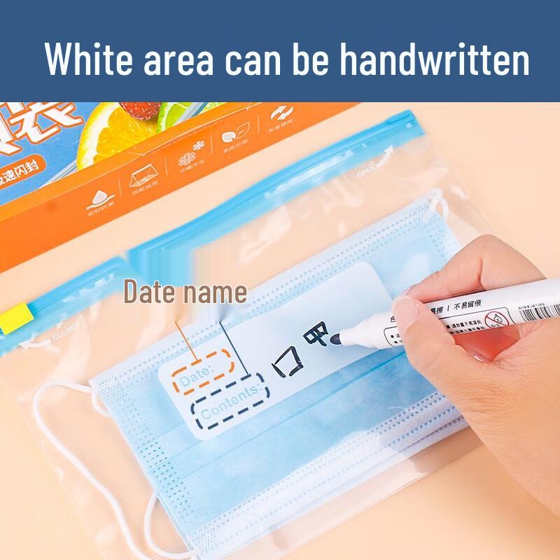 Youao Food Storage Slider Zipper Bags