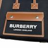 Pristine BURBERRY Shoulder Bag black canvas Women 8055749 Used
