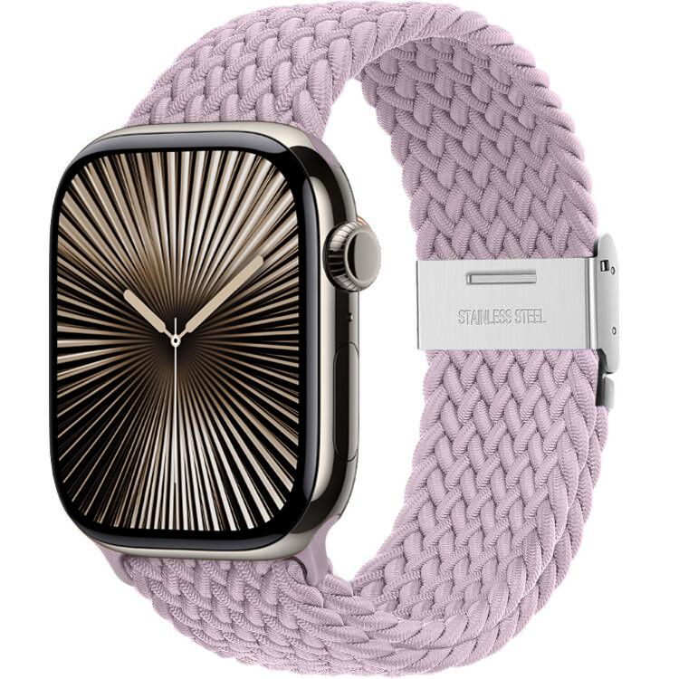 Strap For Apple Watch Band 46mm 45mm 44mm 49mm 40mm 41mm 42mm Braided Loop Correa Bracelet iWatch Series 10 8 9 7 5 Se 6 4 Ultra