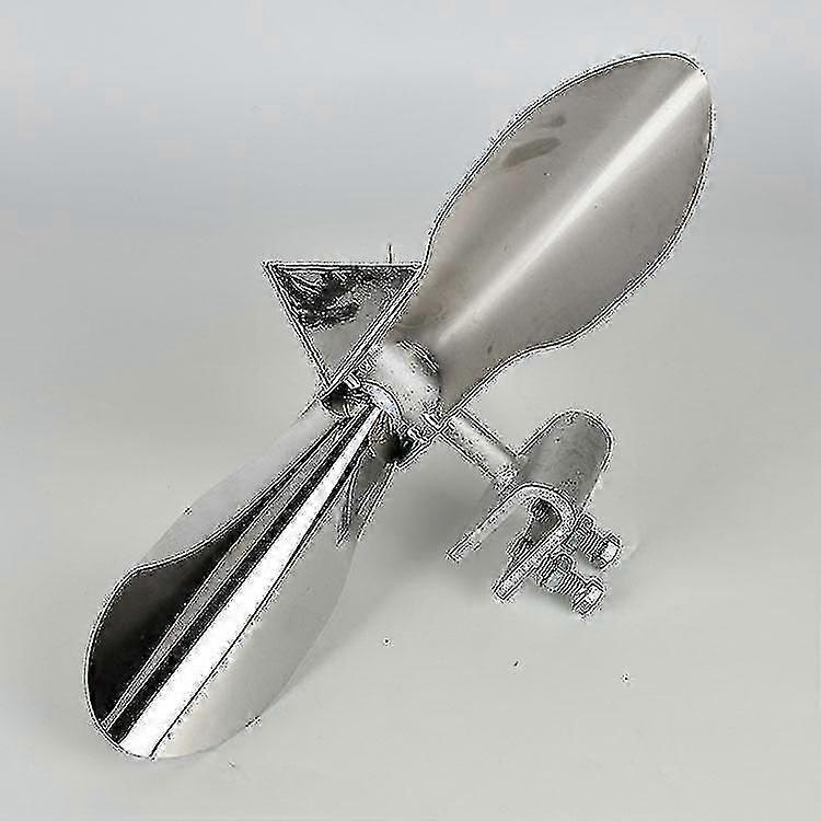 Repelente de Pássaros Flash de Aço Inoxidável - Repelente de Pássaros para Casa Movido a Vento