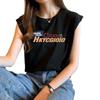 Spring/Summer Sleeveless Women's Round Neck Loose Camisole - Hong Kong Style Sports Vest