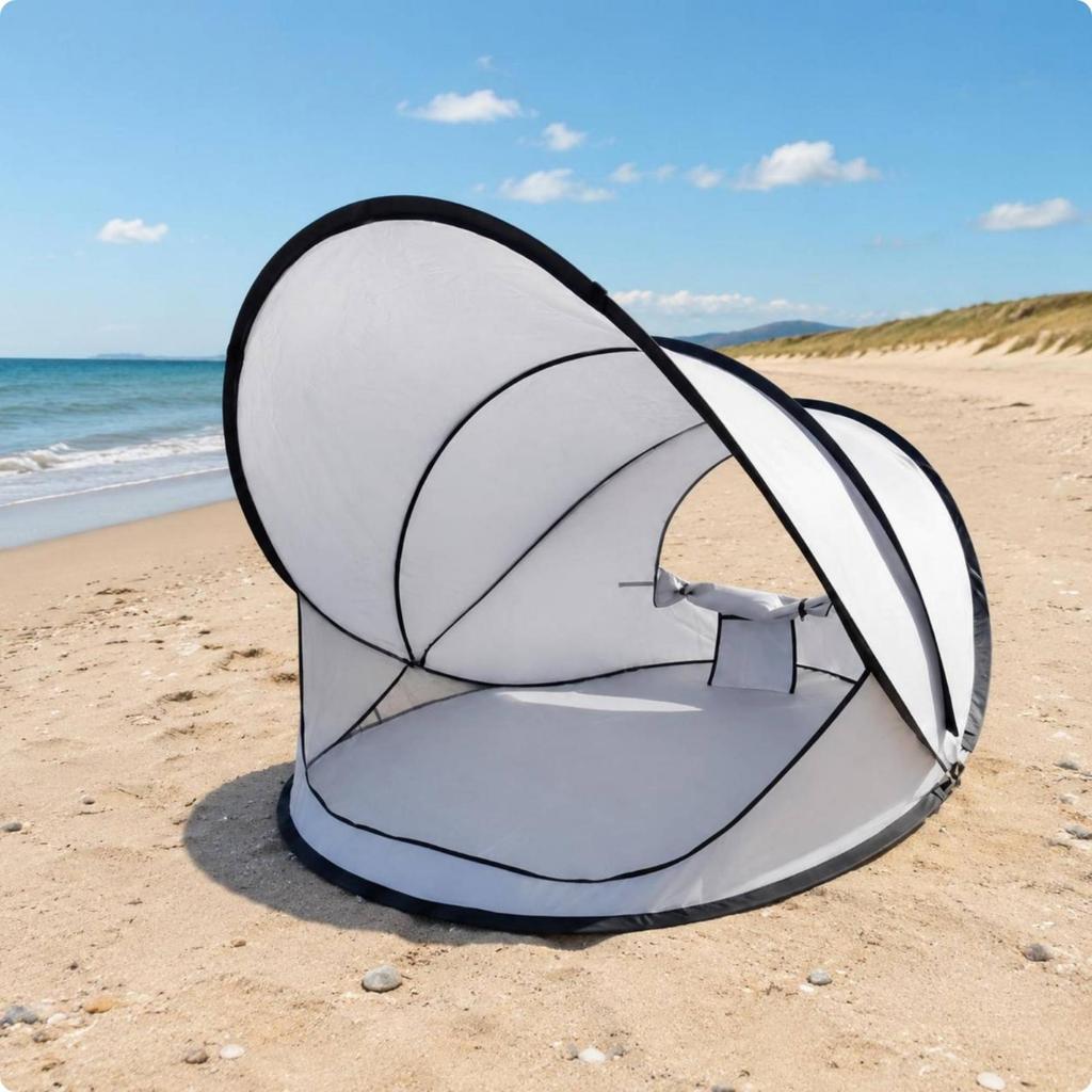 Rapid-Setup Instant Beach Tent Easy Setup Camping Shelter Foldable