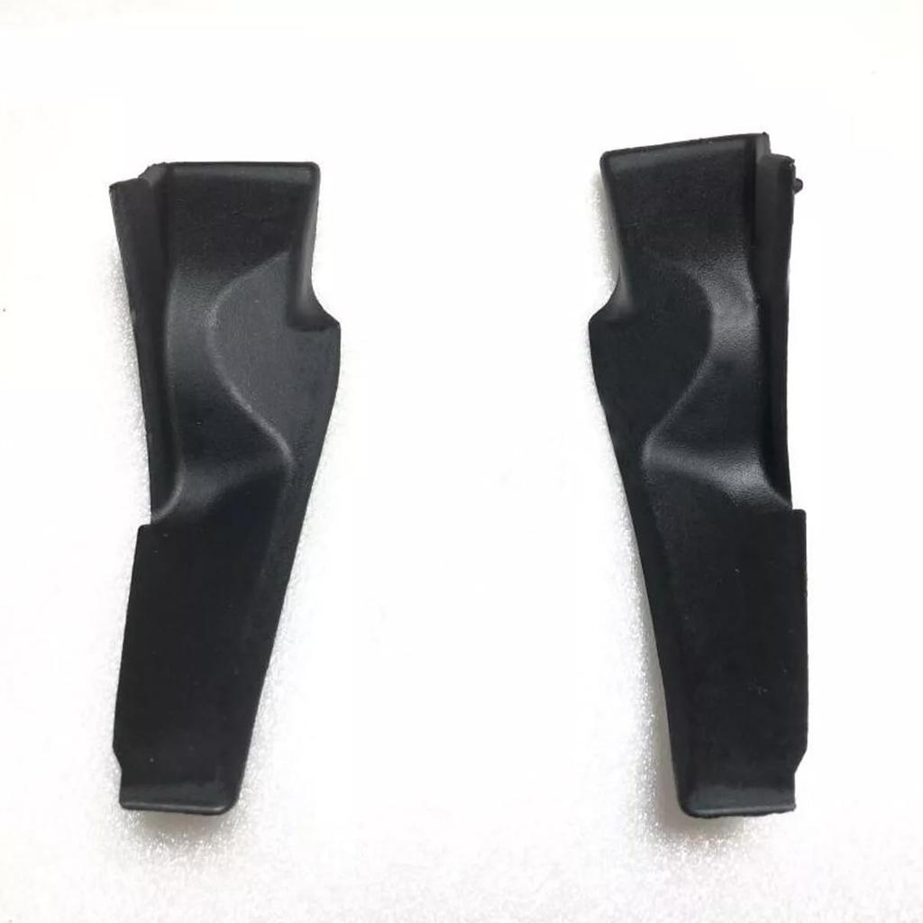 2Pcs Front Wiper Side Extension Cowl Cover Trim for Toyota Highlander 2009 2010 2011 2012 2013 Windshield Cap 53867-0E030, 53866-0E030