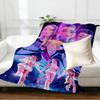 KPop Dämonenjäger Print Decke - Weich & Bequem, für Schlafzimmer, Reisen, Sofa, Heimdekoration - Geburtstags-Weihnachtsgeschenk für Freund