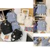 Durable School Student Gift Waterproof Backpack Simplicity Large Capacity Bag