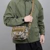 Men's Tactical Camouflage Crossbody Bag -Vintage   Nylon Chest Pack (Vintage Army Sling Bag for Hunting/Outdoors)