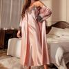 Ensemble de pyjama deux pièces sexy à bretelles imprimées pour femmes - Collection Homewear Quatre Saisons