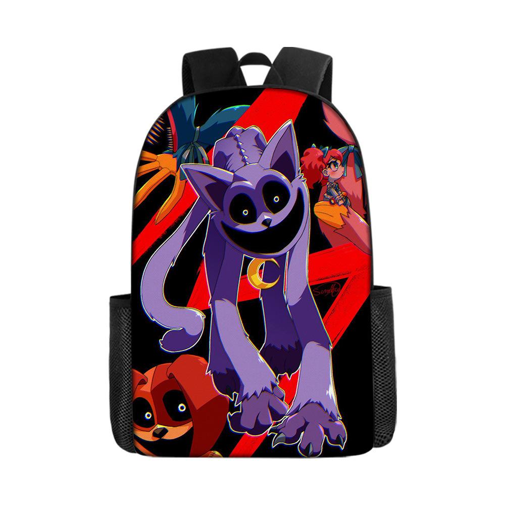 Poppy Playtime3 Animali dell'Orrore Sorridenti Creature Sorridenti Zaino a Tre Pezzi