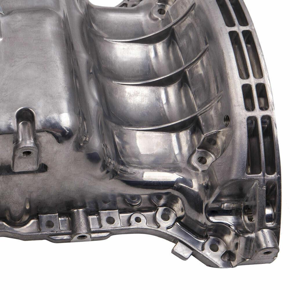 Engine Oil Pan Aluminum for 2014-2019 Mercedes-Benz CLA250 CLA45 2700107600 Direct Replacement