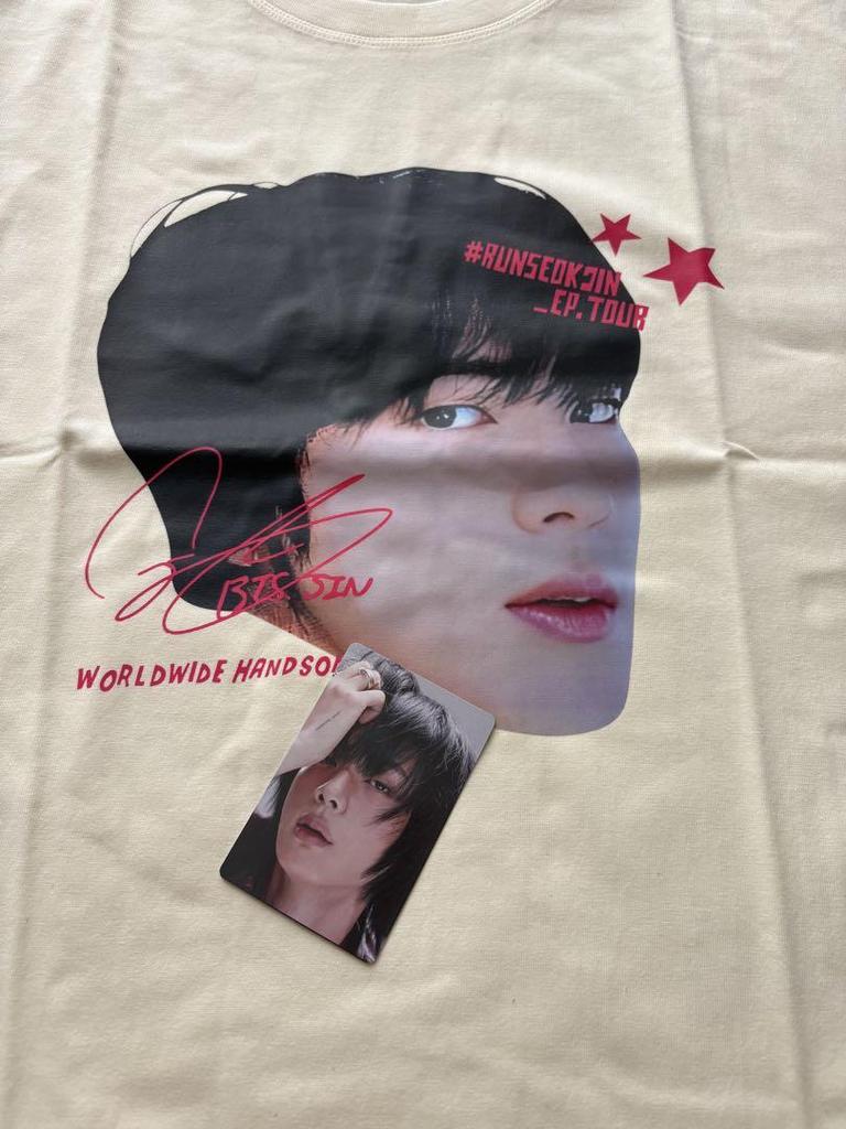 [USED] RUNSEOKJIN_EP_TOUR T-shirt with Photo Card Korean Shop