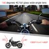 SE300 1080P Motorcycle DVR Front Rear View Motorcycle Dash Cam Video Recorder 3 Inch RGB High Brightness Black Night Vision
