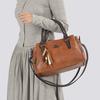 Elegant Womens Leather Handbag Tote Bag Shoulder Bag Top Handle Purse Crossbody Bag