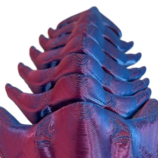 3D Printed Cryptolithus Figurine Articulated Trilobita Fidget Toy Calymenina Model Statue Home Office Desktop Decoration Ornament