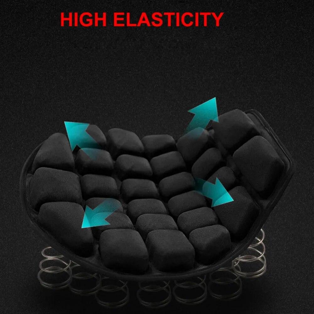 New Arrival Air Pad Motorcycle Cool Seat Cover Seat Sunscreen Mat Electric Car Inflatable Decompression Office Air Cushion