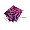 Zebra Headwrap Pink Zebra Bandana Zebra Headscarf Y2k Bandana Top Women Handkerchief Turban HeadWrap Y2k Headscarf