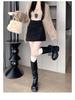 Women's High Waist Irregular Sequin Pleated A-line Skirt - Autumn/Winter 2025 Collection