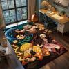 Kimetsu No Yaiba Carpet for Living Room Bedroom Home Decor Cool Movie Mat Play Floor Mat