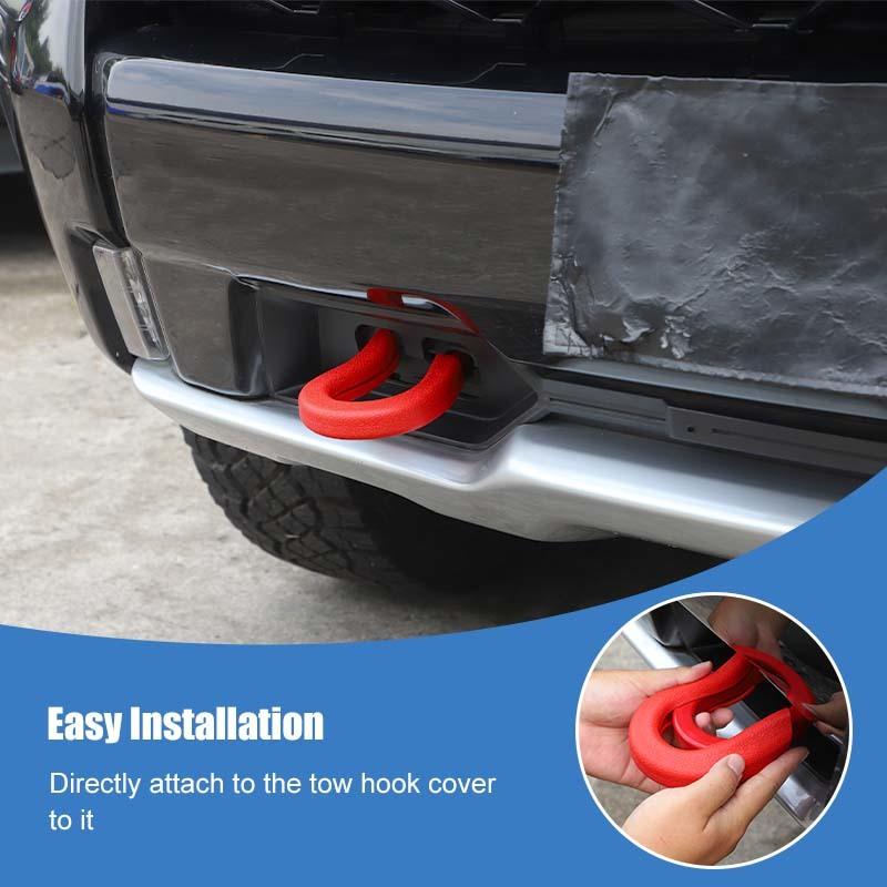Copertura Protettiva Gancio Traino Paraurti Anteriore Auto Per Chevy Silverado GMC-SIERRA 2014 Su Accessori Esterni Auto
