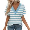 T Shirts Short Sleeve V Neck Tees Womens Fashion Tops Trendy Lightweight Soft Casual Summer Outfits