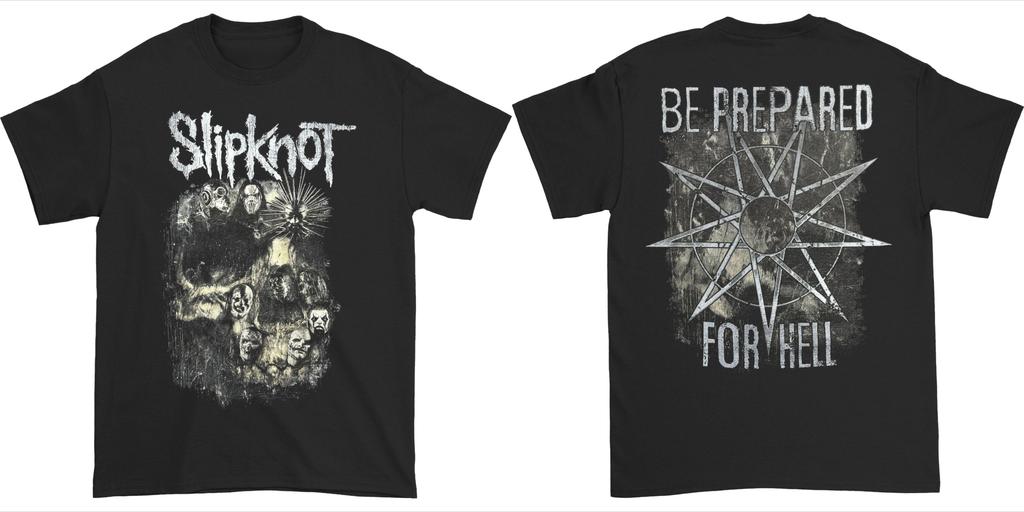 2026 Short Sleeved Round Neck Y2k Tshirt Men New In Top & Tees Mens Women T-Shirt Slipknot Prepare for Hell Album Poster Graphic Print