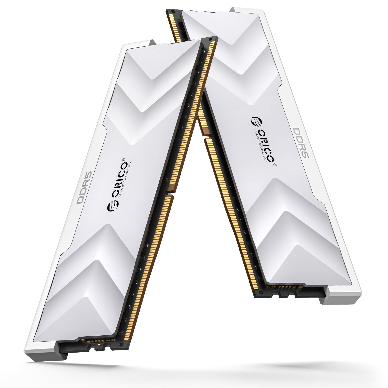 

ORICO Raceline Champion DDR5 Memory 32GB x 6000MHz Low Latency Intel XMP AMD EXPO ECC Unbuffered Enhanced Model H500 Silver (16GB 2) CL30-38-38-76