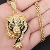 Ice Out Zirkon Höfliche Geste Mittelfinger Halskette Herren Damen Punk Hip Hop Rap Rock Party Schmuck Geschenk