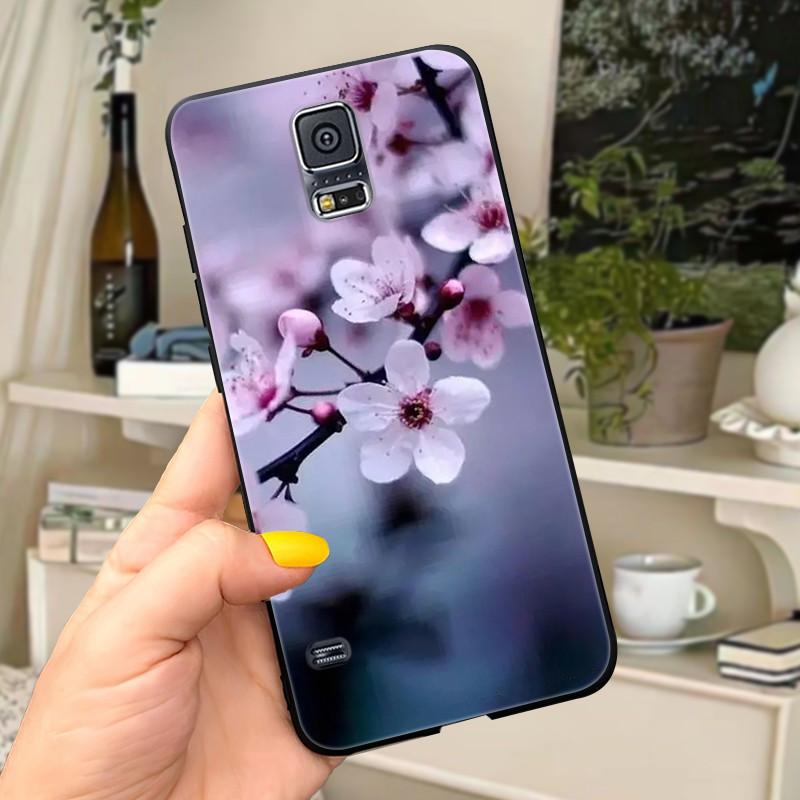 For Samsung s5 Case on For Samsung Galaxy S5 S 5 i9600 Soft Silicone Back Cover Silicone Case For Samsung S5 Neo Phone Cover