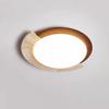 Lampă de dormitor culoarea nucului Decorare living Lampă de tavan pentru sala de mese