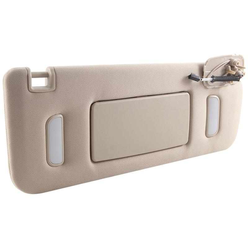 Authentic Right Car Sun Visor For Cadillac Chevy Gmc 2007-2014 Creamy-White Sun Visor 22850310 Replacement Accessories creamywhite Right