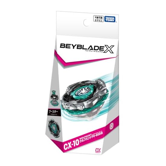 TAKARA TOMY BEYBLADE X CX-10 Booster Wolf Hunt F0-60DB