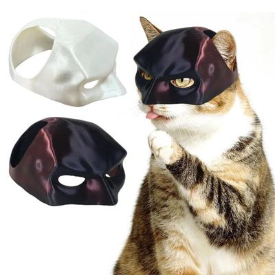 Cat Bat Avenger Face Cushion Cat Bat Cosplay Hat with Ear Openings