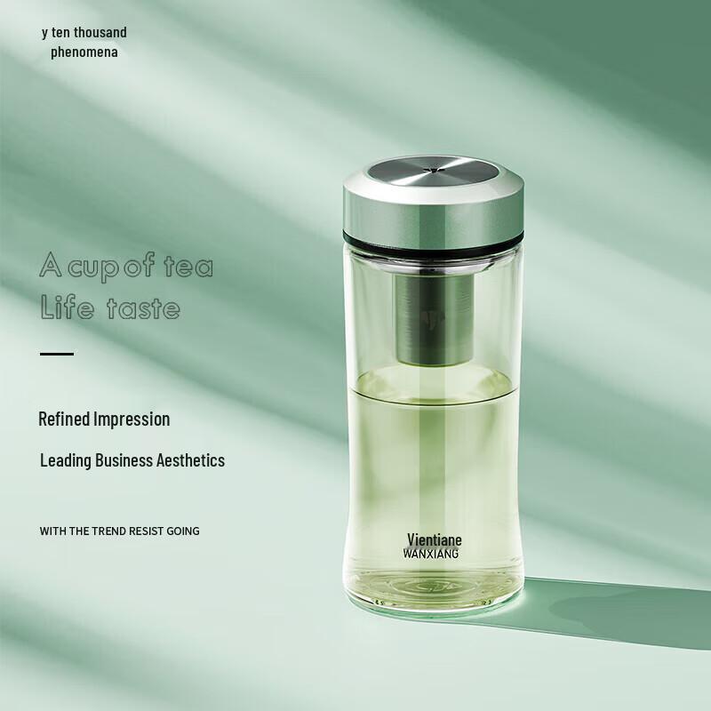 WANXIANG High Borosilicate Glass Water Bottle