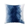 New Blue Ink Abstract Pillowcase Gold Edge Inkjet Art Home Sleeping Pillow Cushion Cover