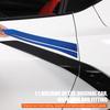 Blue Carbon Fiber Exterior Side Door Handle Frame Trim Sticker For Corvette C8