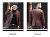 Men's Genuine Cowhide Leather Jacket, Autumn/Winter Business Casual, Optional Fleece Lining